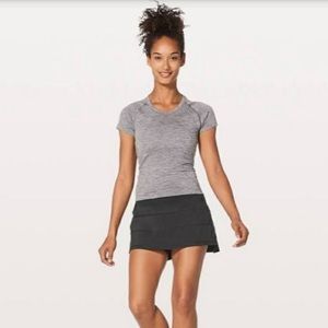 Lululemon pace rival skort size 6 black